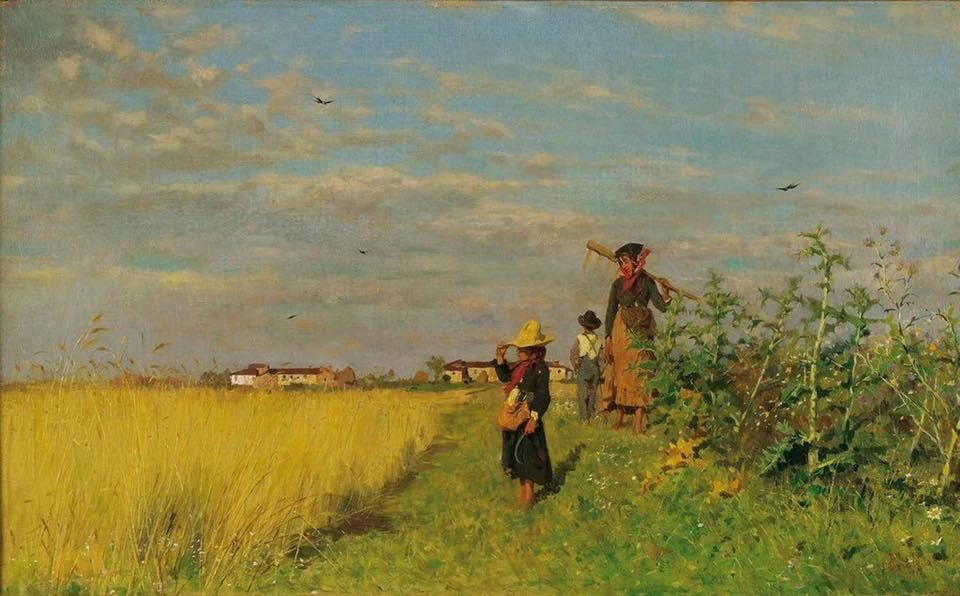 Ai campi in giugno, 1880
